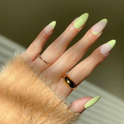 bright neon colors are a major summer 2022 nail trend