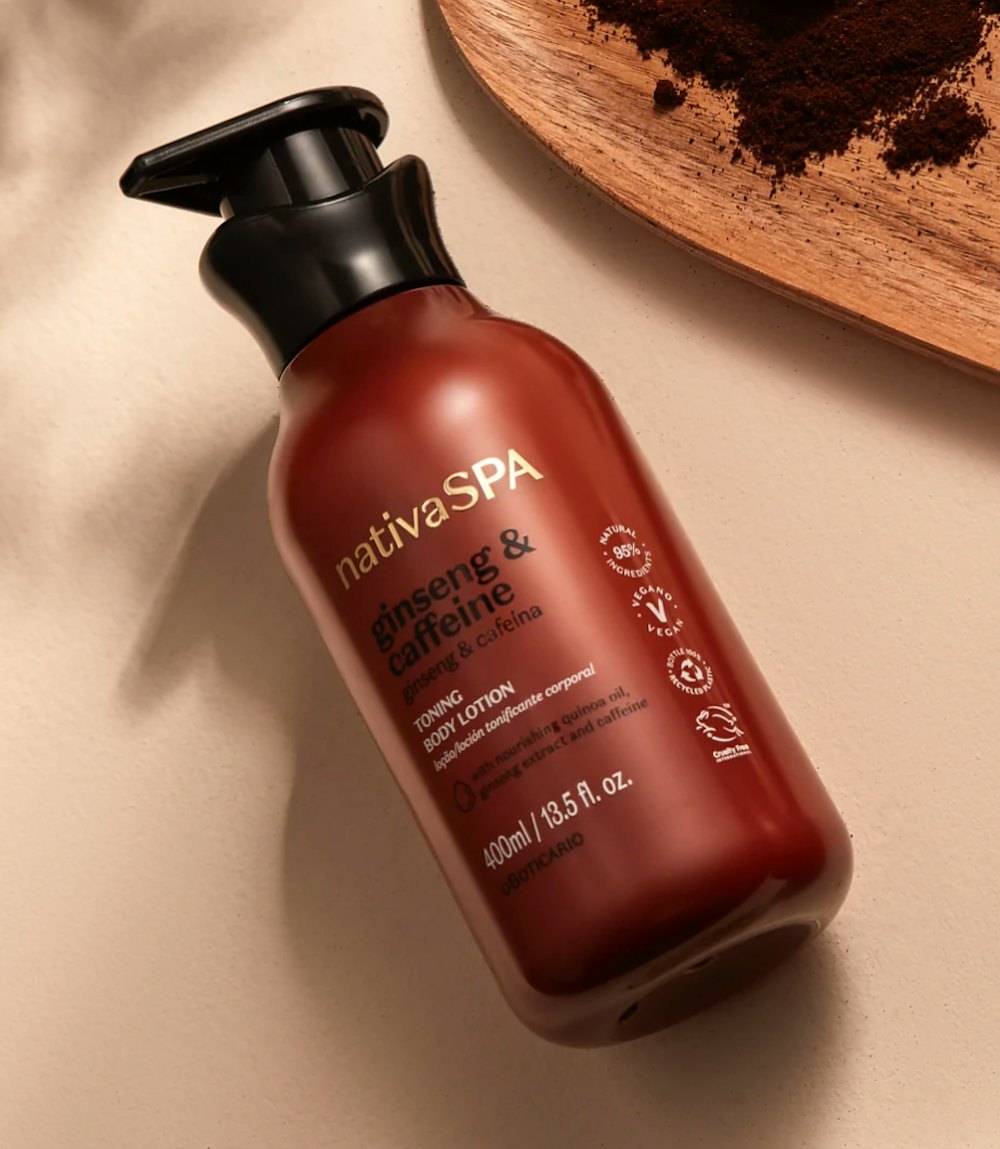 Ginseng & Caffeine Toning Body Lotion