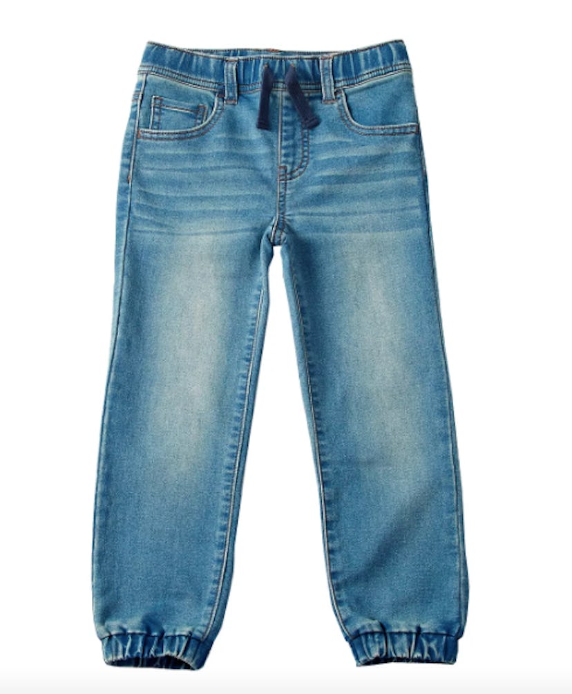 Little Kids Denim Joggers