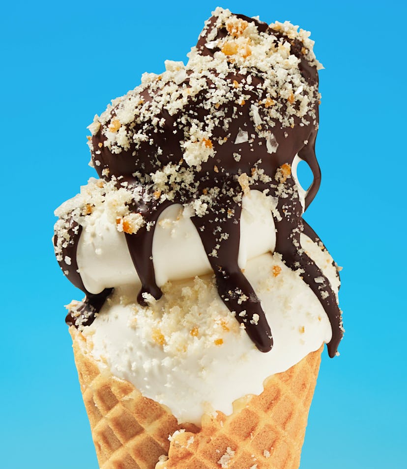 Where to get Krispy Kreme ice cream and shakes that taste like doughnuts.