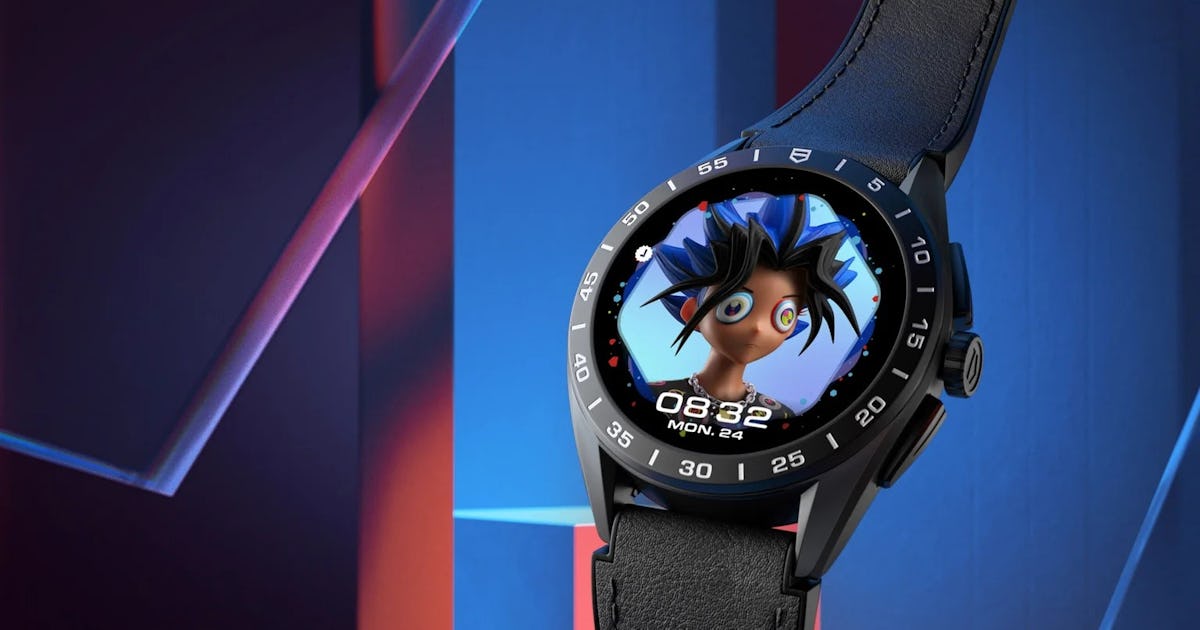 Tag Heuer s smartwatches let you flaunt your NFTs on your wrist