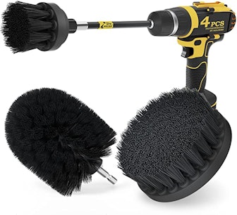 Holikme Drill Brush Power Scrubber Attachment (4-Pack)