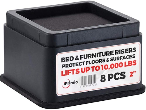iPrimio Bed & Furniture Risers (8-Piece)