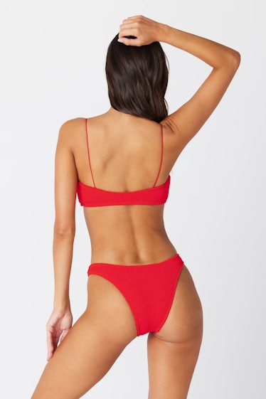 GIGI C reagan red bikini bottom
