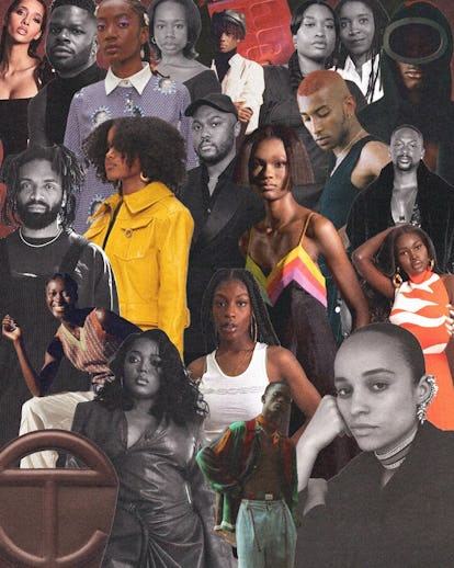 A collage of Black Designers and their designs.