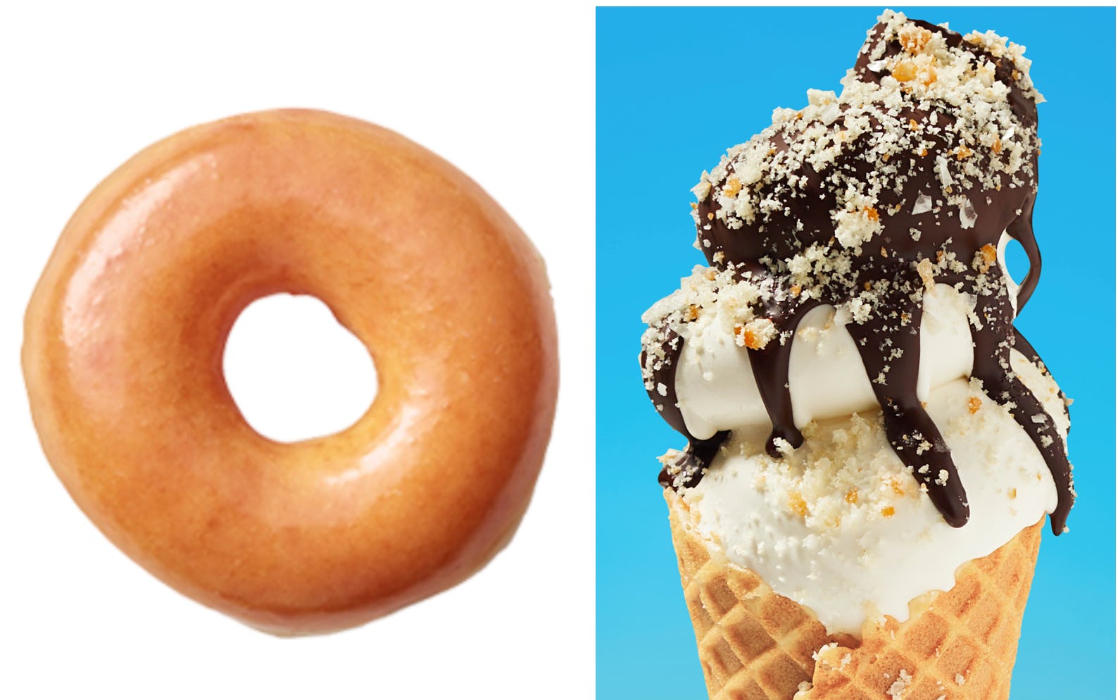 Where To Get Krispy Kreme Ice Cream & Shakes That Taste Like Doughnuts