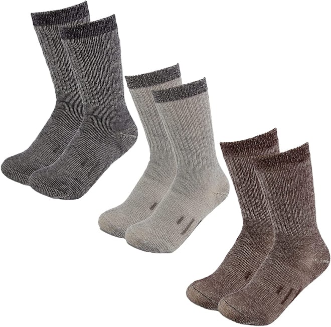 DG Hill Thermal 80% Merino Wool Socks (3 Pairs)
