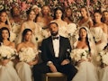 Drake married 23 women in his "Falling Back" music video.
