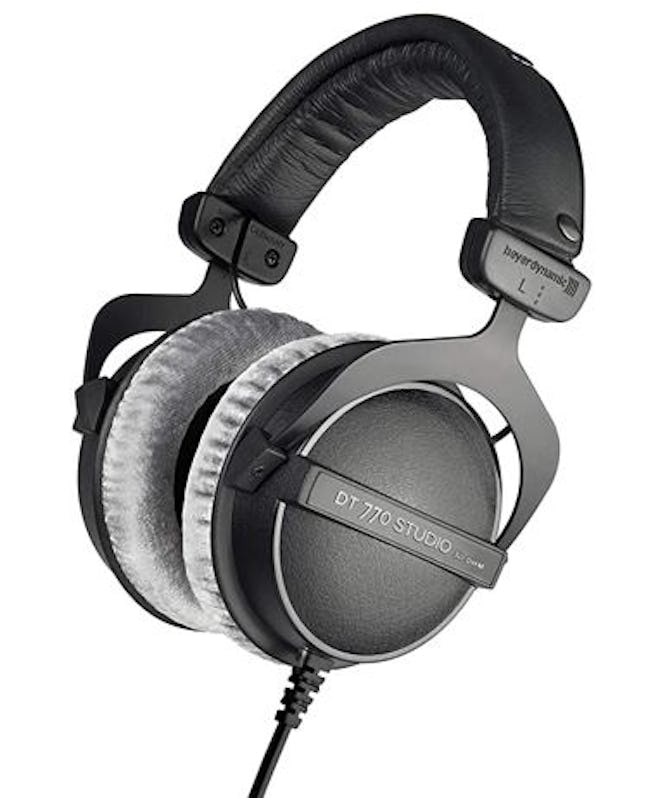 Beyerdynamic DT 770 Pro Studio Headphones are highly rated and a good option for podcasting.