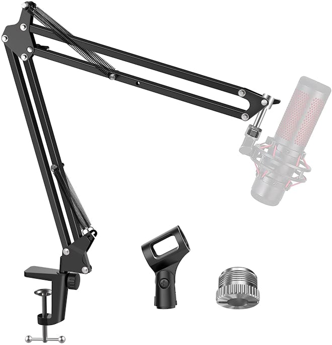 InnoGear Microphone Arm is a boom arm for podcasting microphones.