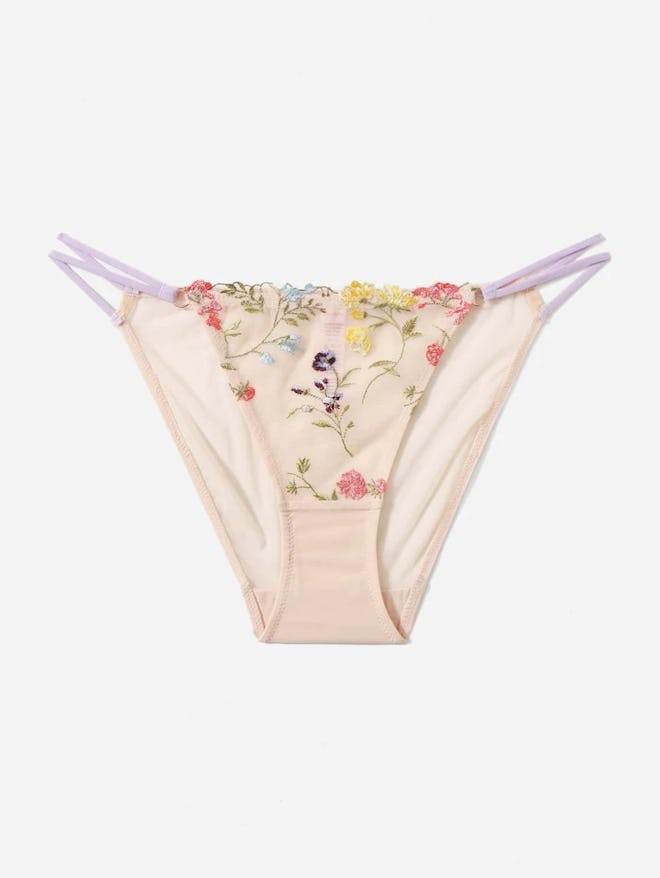 Embroidery Laced With Luv Panty
