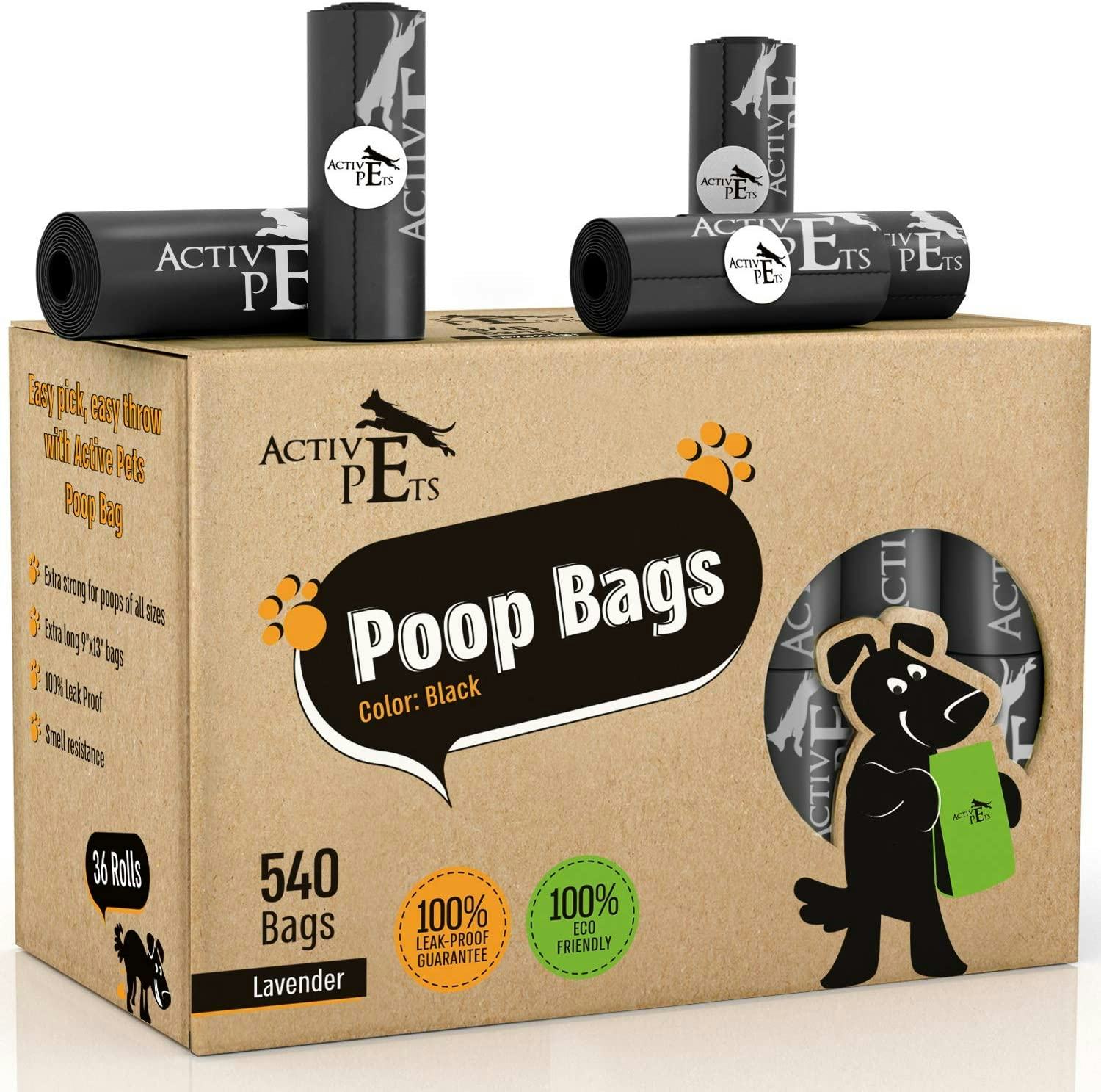 Active Pets Dog Poop Bag (540-Pack)
