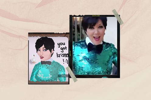 On TikTok, a new take on "rickrolling" is viral, featuring a clip of Kris Jenner lip-syncing to "Lad...