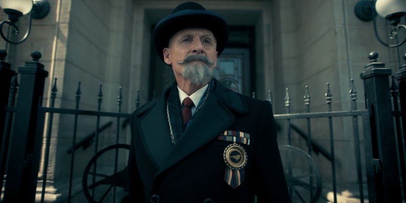 Colm Feore as Reginald Hargreeves in episode 301 of The Umbrella Academy. 
