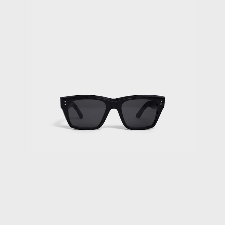 Celine black Frame 01 square sunglasses
