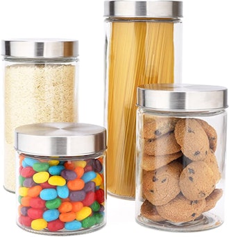 EatNeat Glass Canisters (4 Pieces)