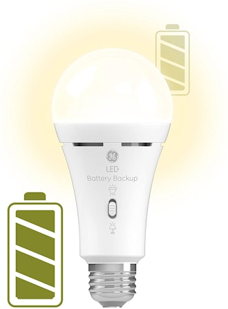 GE LED+ Backup Battery Light Bulb