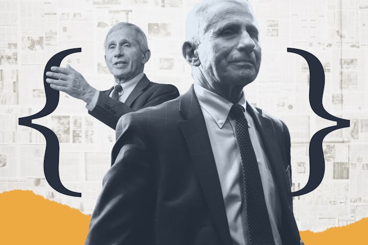 A silo of Dr. Anthony Fauci.