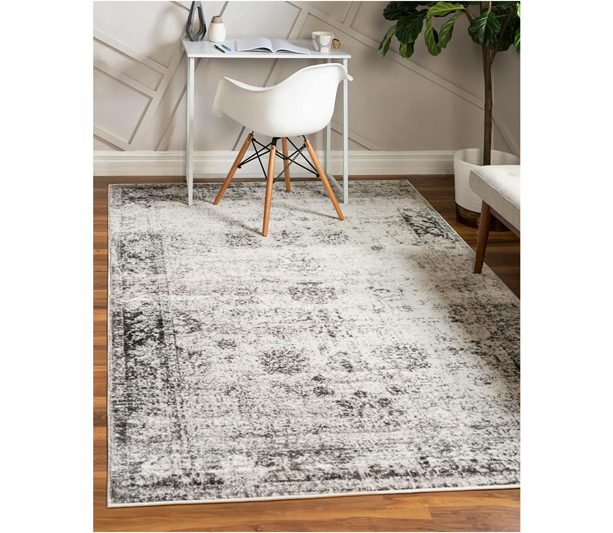 Unique Loom Traditional Vintage Gray Area Rug