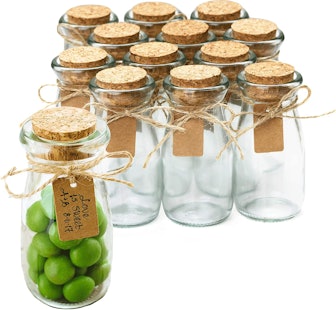 Otis Classic Small Glass Jars with Lids (Set of 12 )