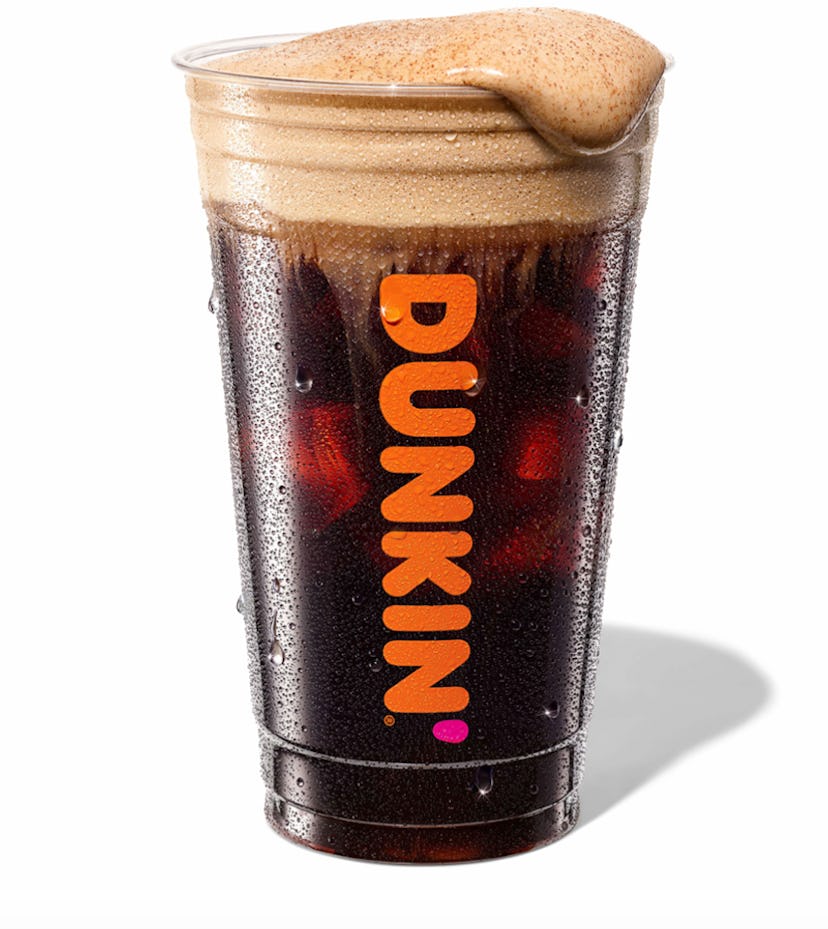 brown sugar cold brew new summer dunkin, dunkin donuts summer drinks