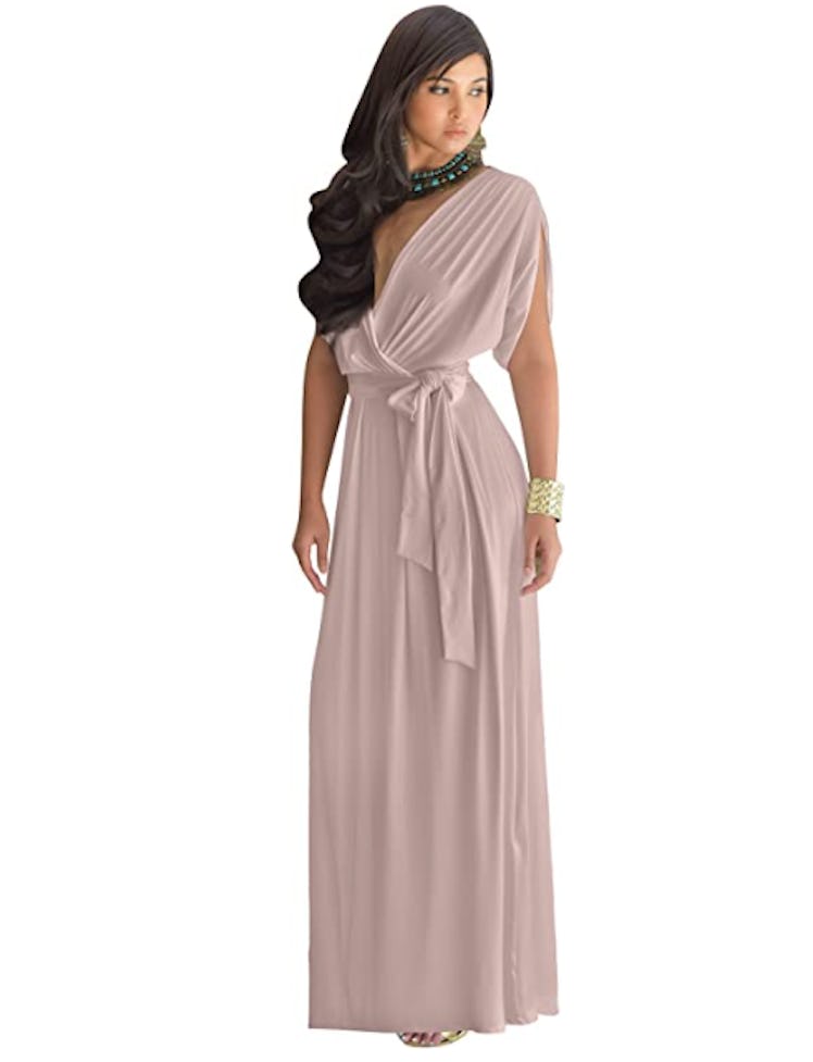 KOH KOH Formal V-Neck Gown