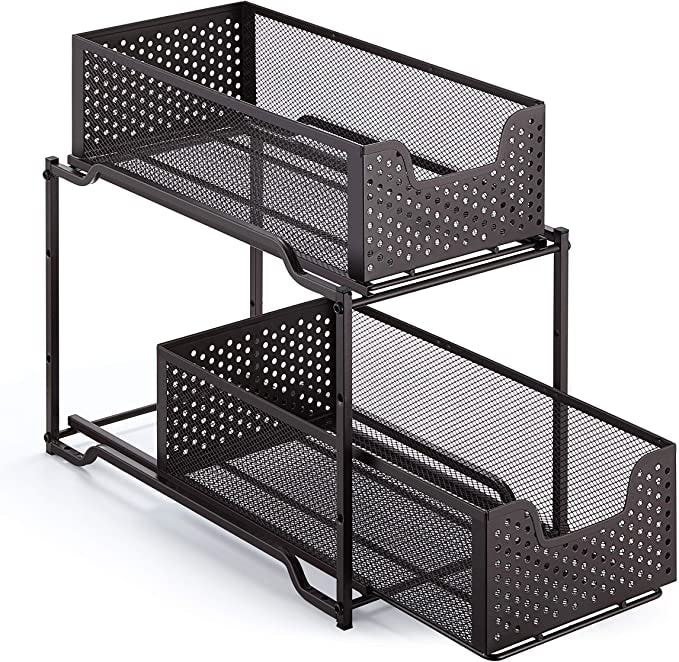 2-tier under sink cabinet