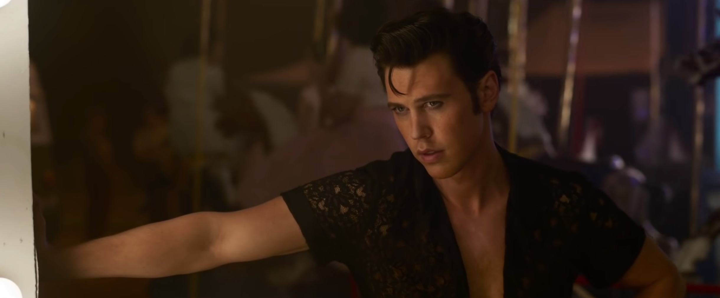 The 'Elvis' cast looks so much like their IRL counterparts. Screenshot via YouTube