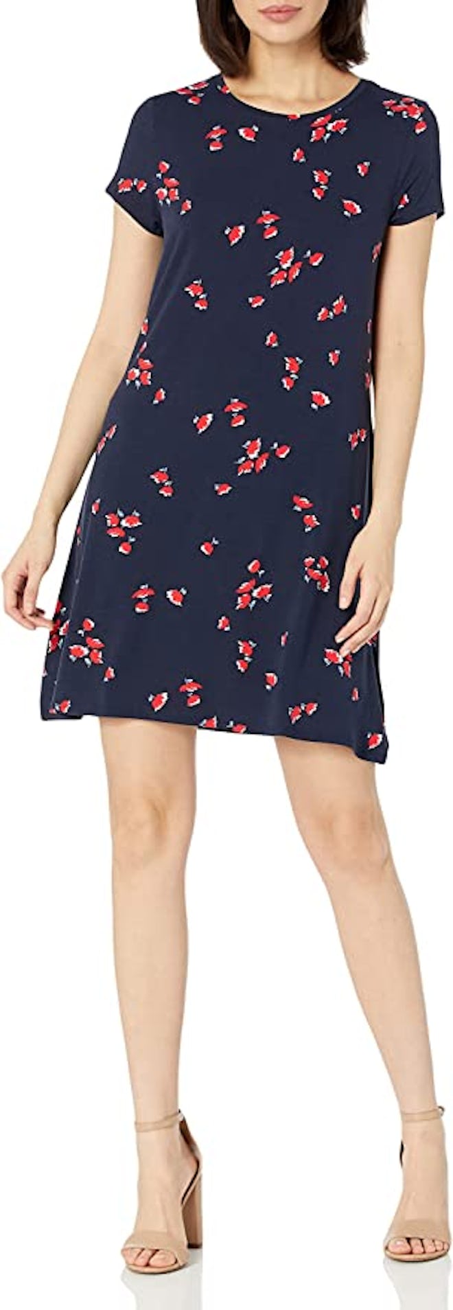 Amazon Essentials Scoop Neck Swing Dress