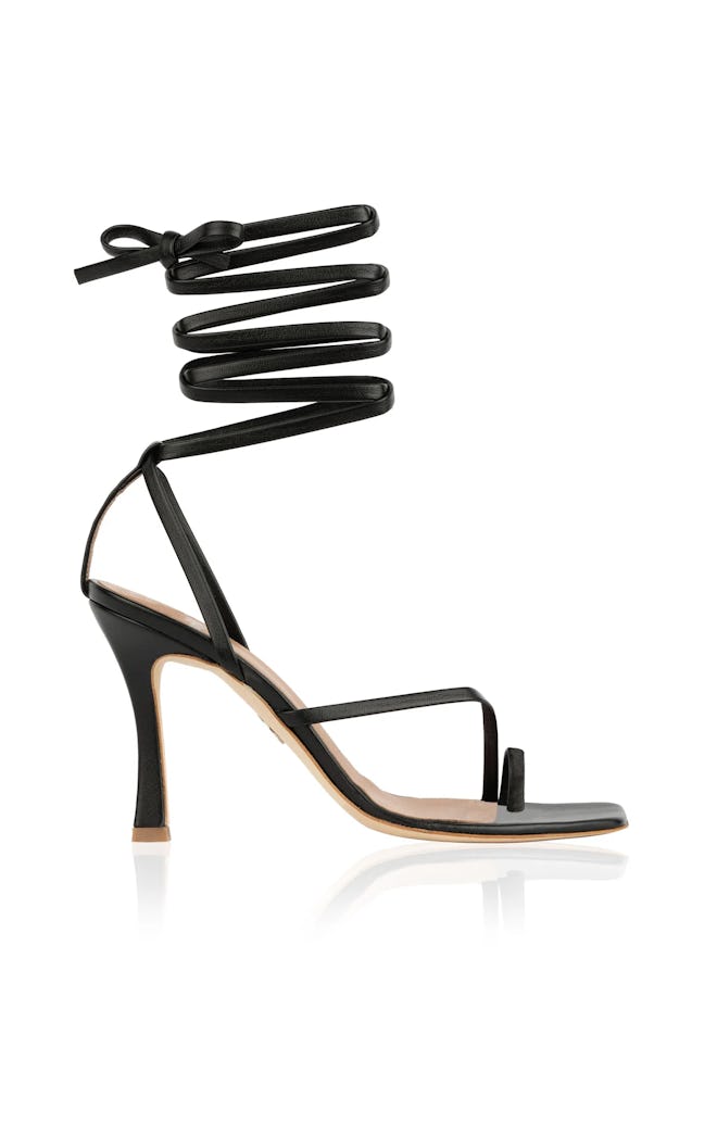 bike shoe in midnight nappa from brother vellies