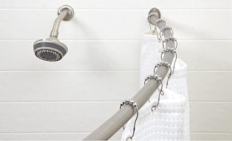 Bath Bliss Curved Shower Rod 