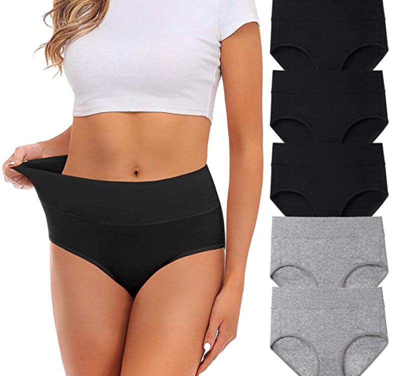 UMMISS High Waisted Briefs (5-Pack)