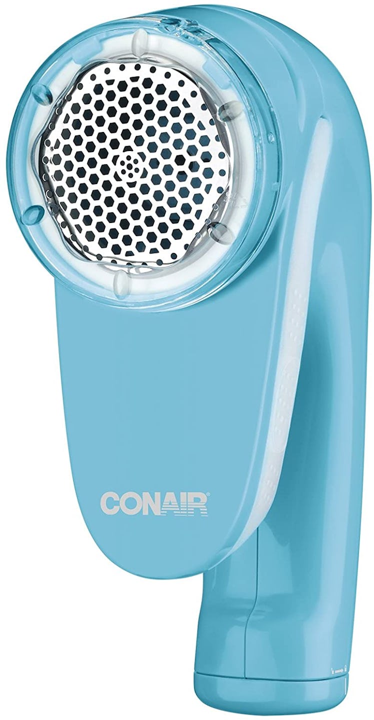 blue Conair fuzz remover