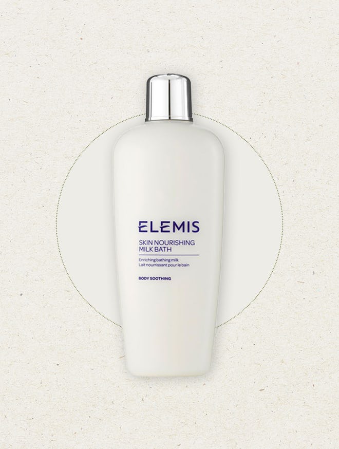 Elemis' skin nourishing milk bath is one of the best pregnancy self-care products of 2022