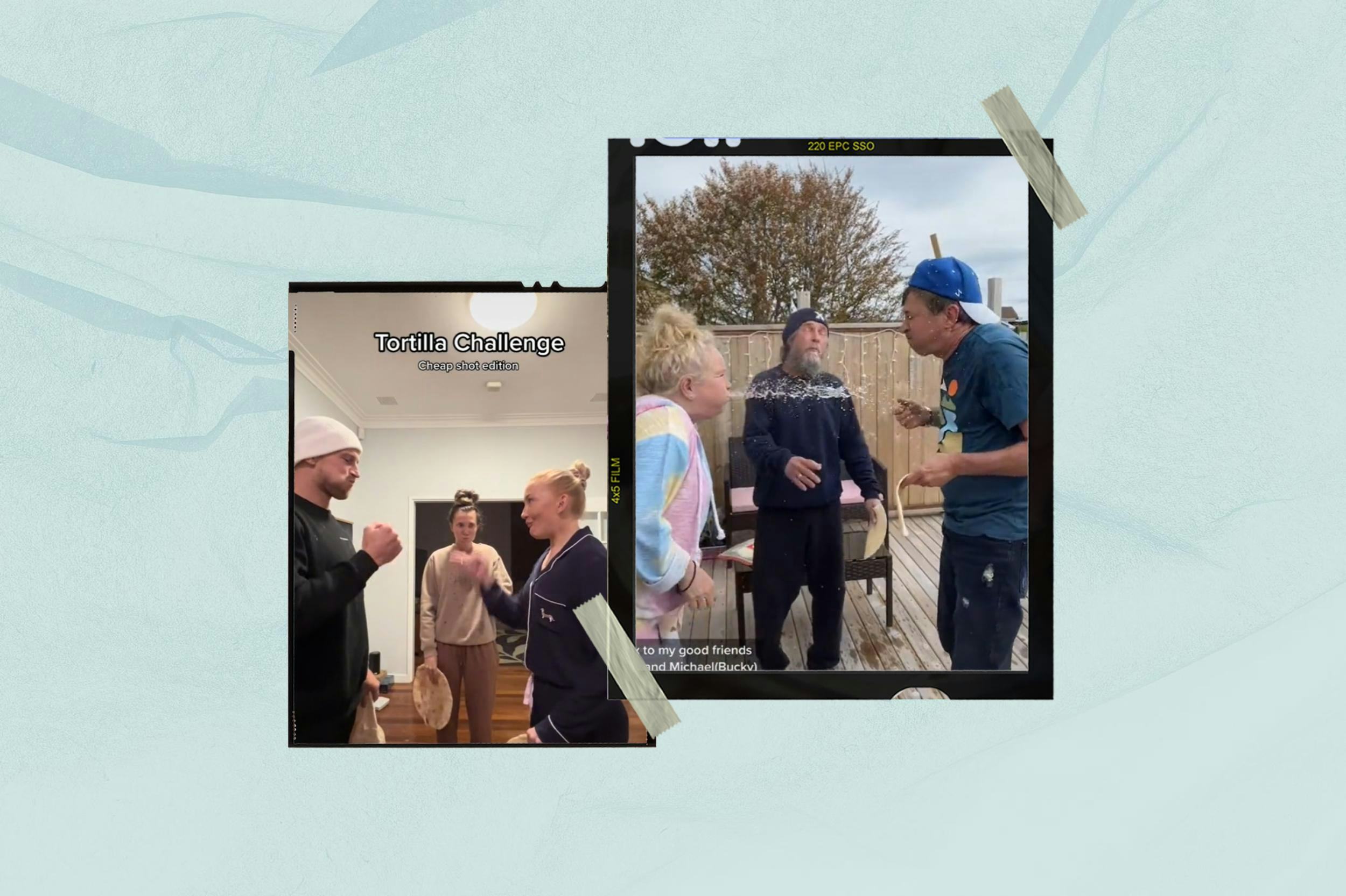 On TikTok, the Tortilla Challenge is the funniest trend yet. 