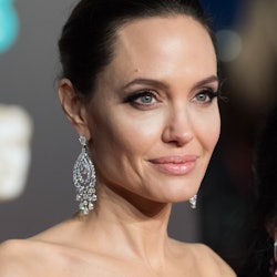 Angelina Jolie attends the EE British Academy Film Awards (BAFTAs)