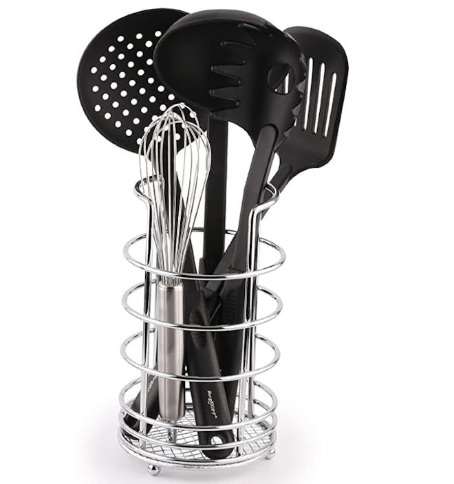 Estilo Chrome Utensil Holder