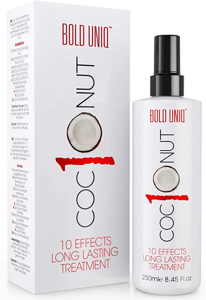 BOLD UNIQ Coconut Heat Protectant Spray