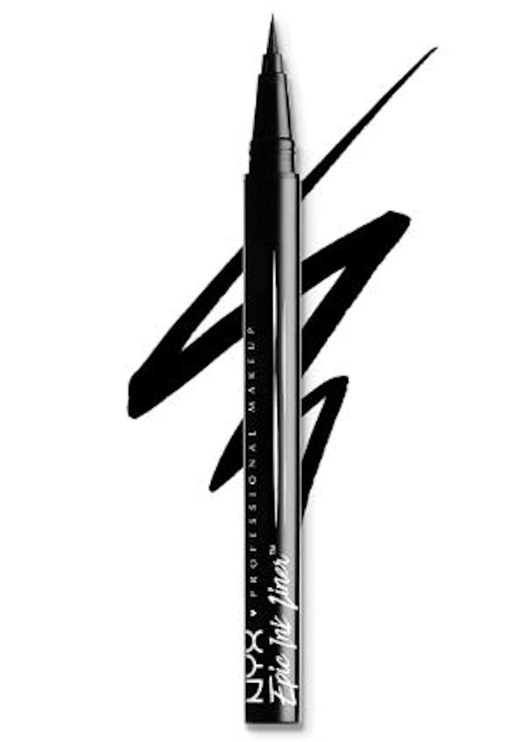 For a drugstore waterproof eyeliner with a cult following, try NYX Professional Makeup Epic Ink Line...
