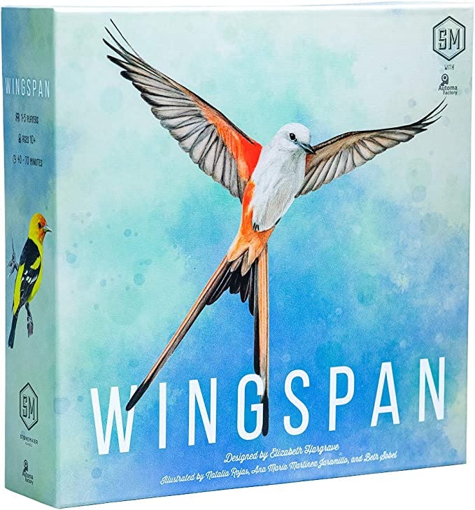 blue wingspan board game box