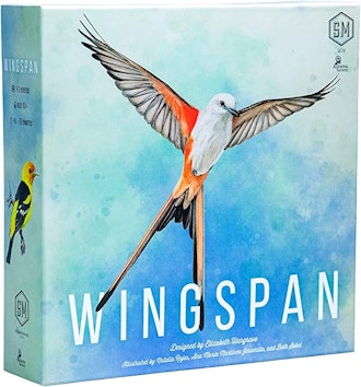 blue wingspan board game box