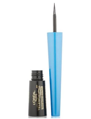L'Oreal telescopic precision is a drugstore waterproof eyeliner that stays put for up to 16 hours.