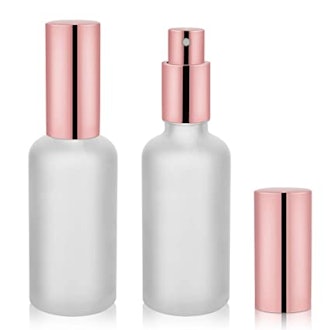 Hydior Glass Perfume Atomizer, 2 Oz. (2-Pack)