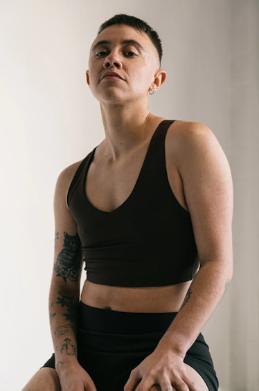 A compression top from queer-owned beauty brand Urbody