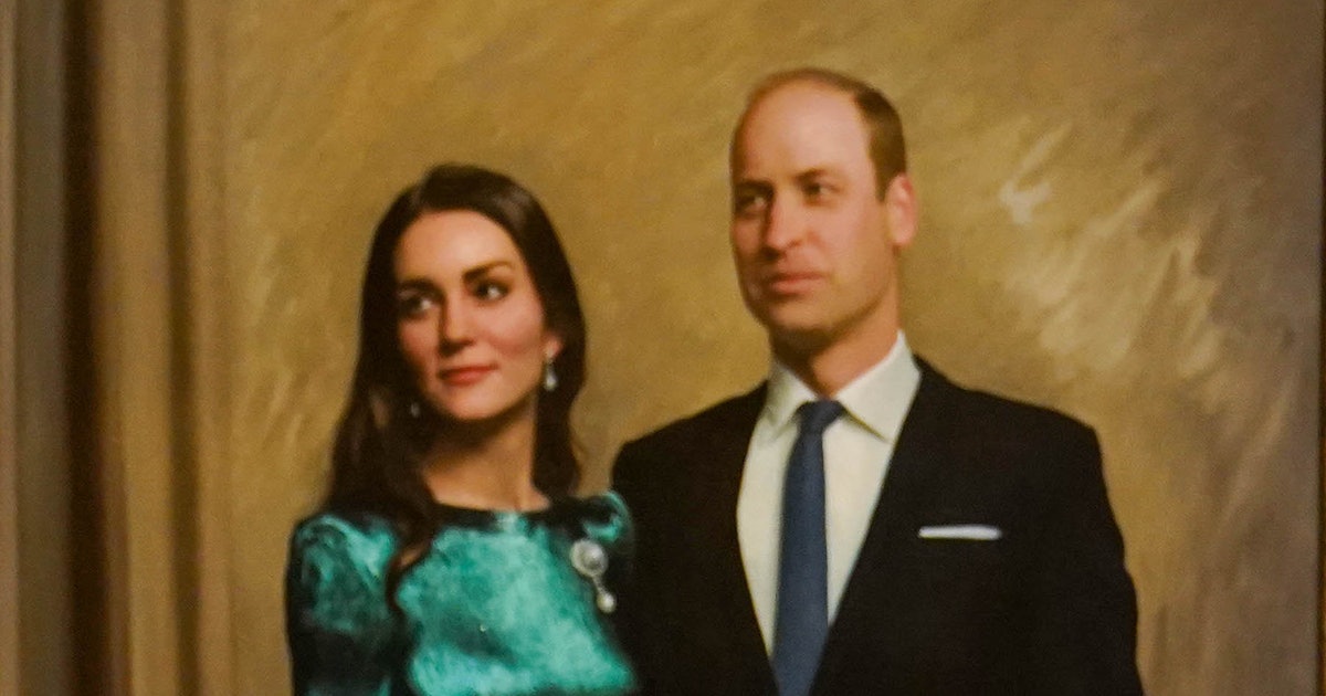 Is It Moving? William and Kate Unveil Haunting New Portrait