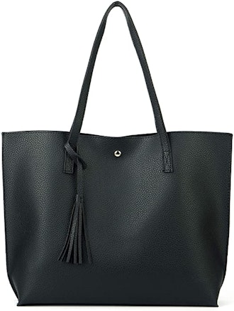 Nodykka Faux Leather Tote Bag