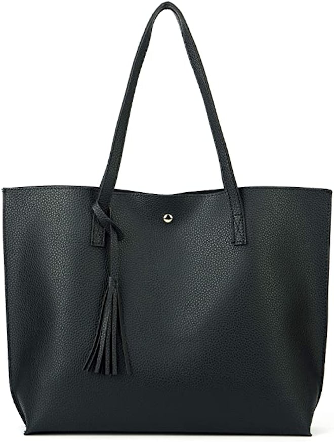 Nodykka Faux Leather Tote Bag