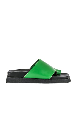 green alohas toe ring sandals from revolve