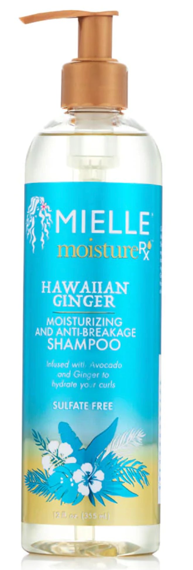 Mielle Moisture RX Hawaiian Ginger Moisturizing & Anti-Breakage Shampoo for dry hair