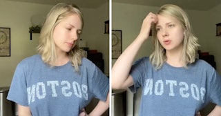 First-time parent Danielle Mitchell took to TikTok to ask if she was overreacting about her babysitt...